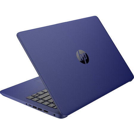 HP 14-dq0000 14-dq0010nr 14" Notebook - HD - 1366 x 768 - Intel Celeron N4020 Dual-core (2 Core) 1.10 GHz - 4 GB Total RAM - 64 GB Flash Memory - Indigo Blue