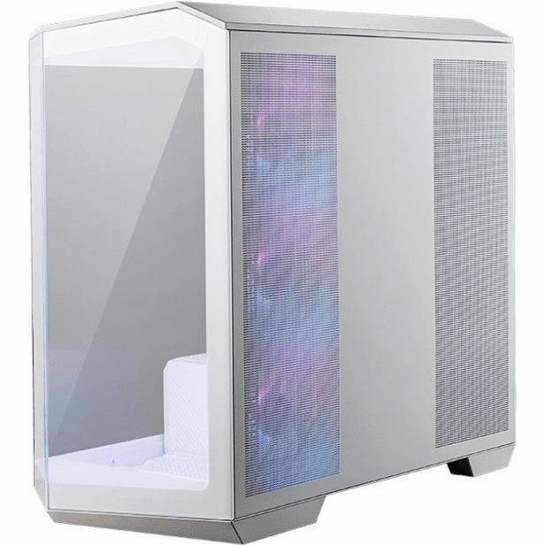 MSI MAG PANO M100R PZ Gaming Computer Case - Micro ATX, ITX, Mini ITX Motherboard Supported - Mid-tower - Tempered Glass - White