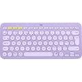 Logitech K380 Keyboard - Wireless Connectivity - English (UK) - QWERTY Layout - Lavender Lemonade