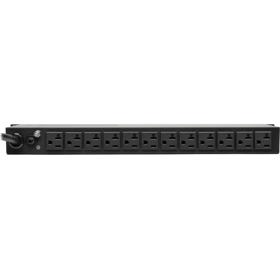 Tripp Lite by Eaton 2kW Single-Phase Local Metered PDU + ISOBAR Surge Suppression, 3840 Joules, 100-127V Outlets (12 5-20R, 2 5-15R), L5-20P/5-20P, 15 ft. (4.57 m) Cord, 1U Rack-Mount