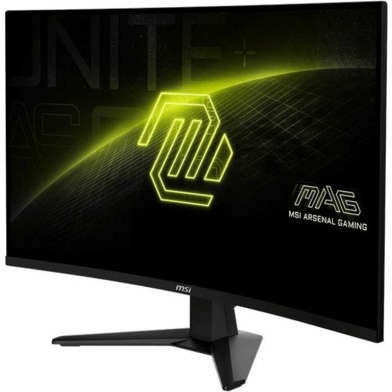 MSI MAG 32C6X 32" Class Full HD Curved Screen Gaming LED Monitor - 16:9 - Black