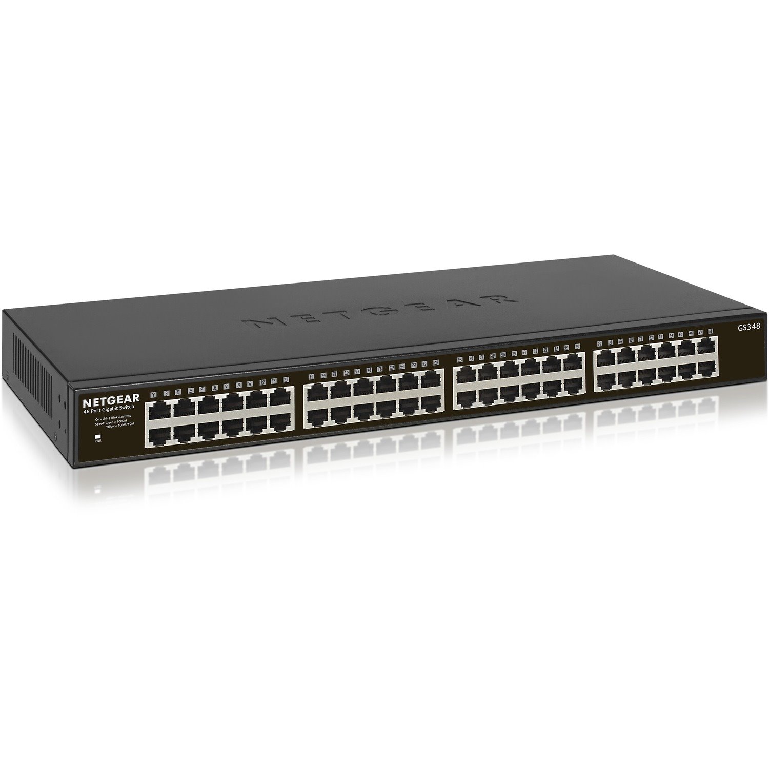 Netgear 300 GS348 48 Ports Ethernet Switch - Gigabit Ethernet - 10/100/1000Base-T