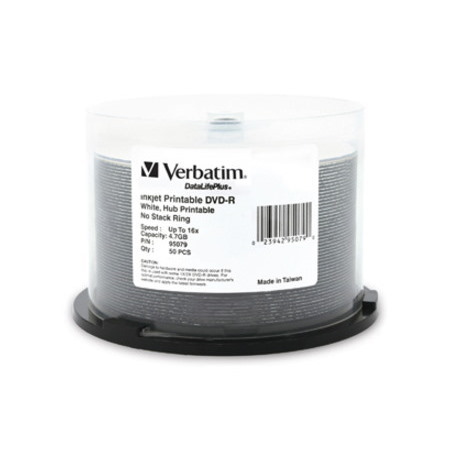 Verbatim DataLifePlus DVD Recordable Media - DVD-R - 16x - 4.70 GB - 200 Pack
