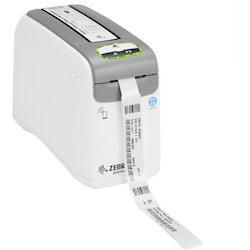 Zebra ZD510-HC Direct Thermal Printer - Monochrome - Portable - Wristband Print - USB - Bluetooth - Wireless LAN