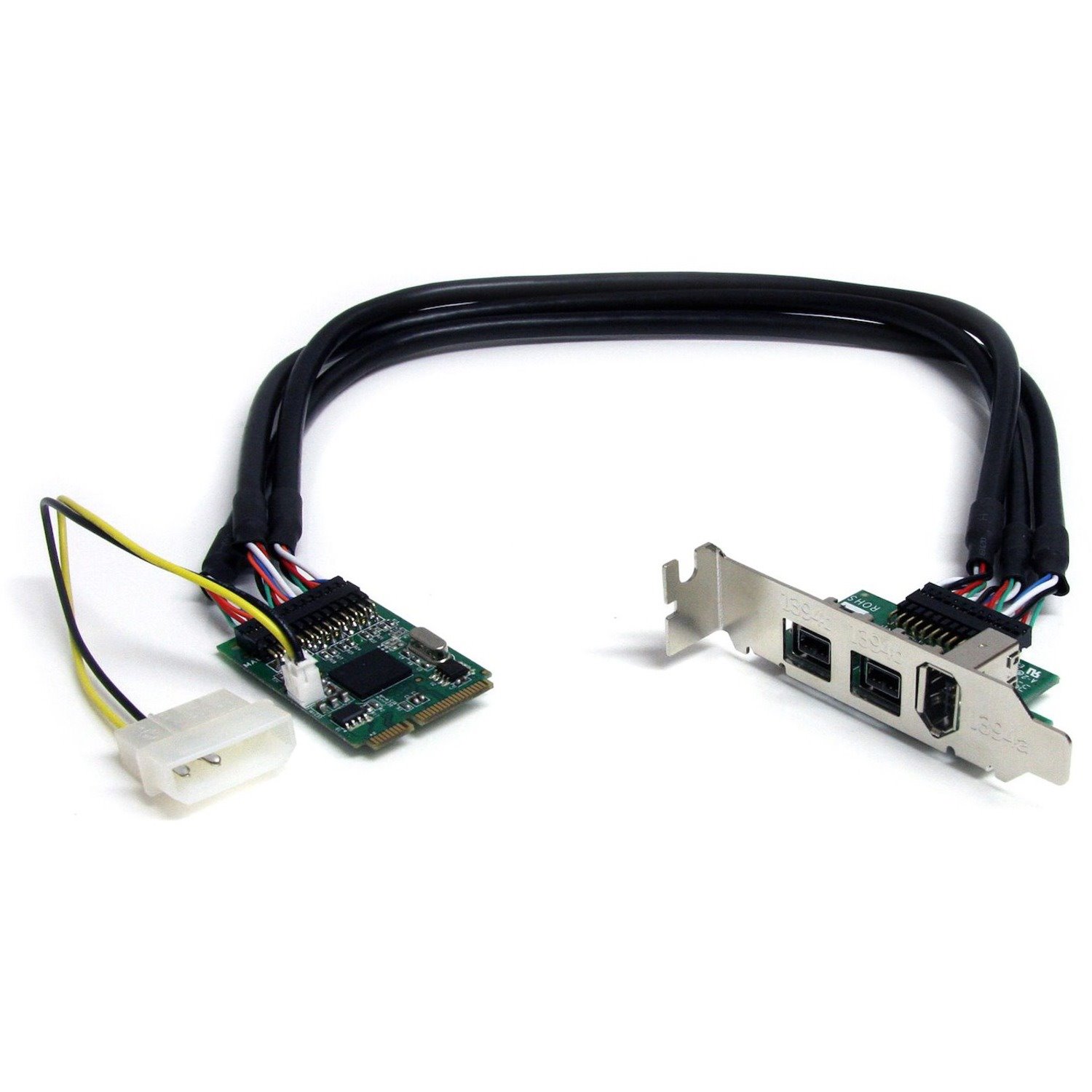 StarTech.com 3 Port 2b 1a 1394 Mini PCI Express FireWire Card Adapter