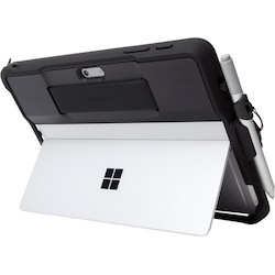 Kensington BlackBelt Rugged Carrying Case Microsoft Surface Go, Surface Go 2, Surface Go 3, Surface Go 4 Tablet, Stylus - Black