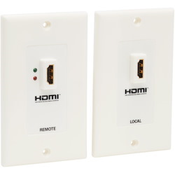 Tripp Lite HDMI over Dual Cat5/Cat6 Extender Wall Plate Kit with Transmitter and Receiver TAA