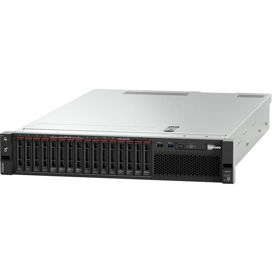 Lenovo ThinkSystem SR850 7X19A053NA 2U Rack Server - 4 x Intel Xeon Gold 6230 2.10 GHz - 128 GB RAM - Serial ATA/600 Controller