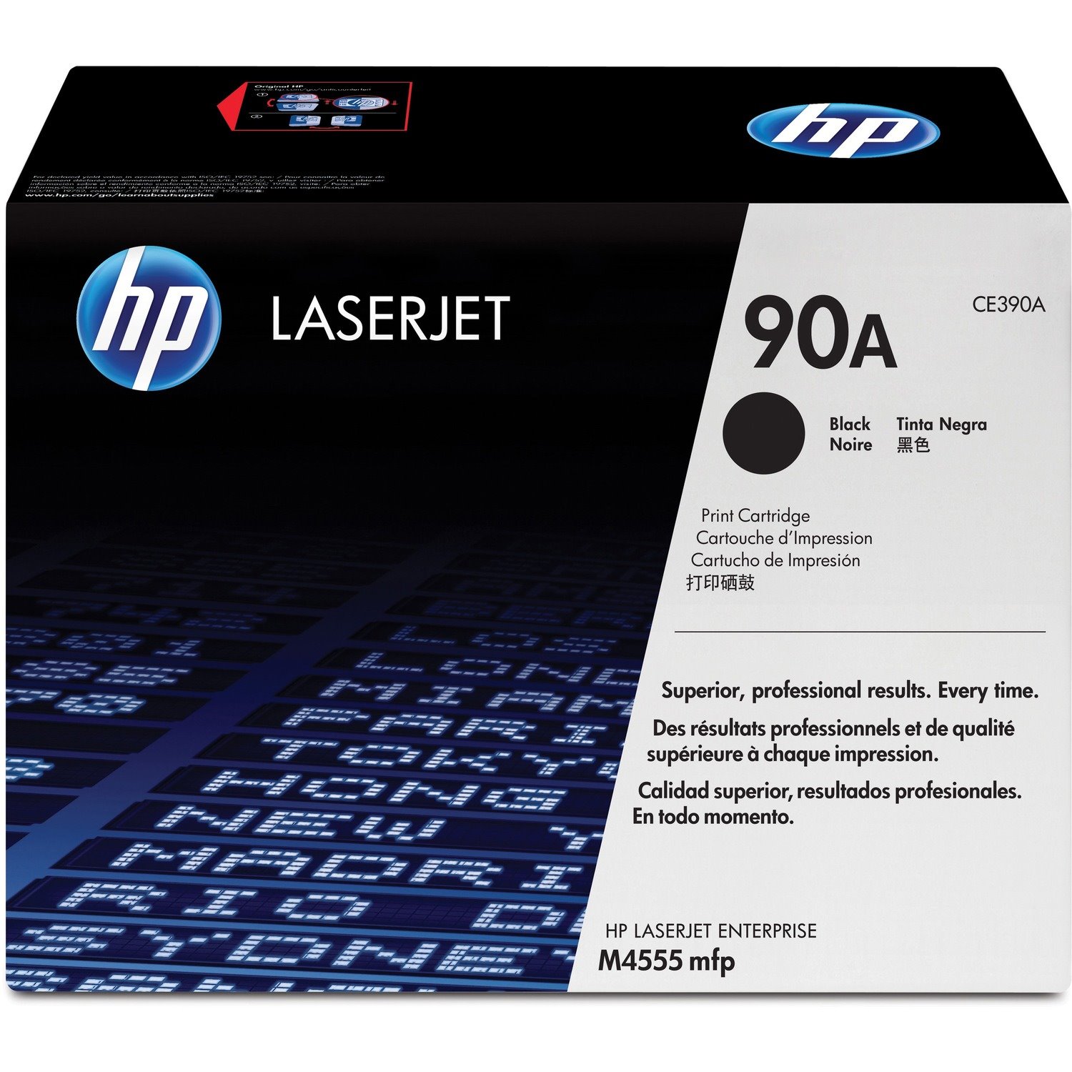 HP 90A Original Laser Toner Cartridge - Black - 1 Pack