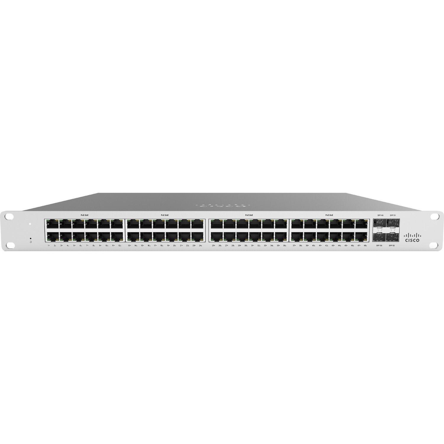 Meraki MS120 MS120-48LP 48 Ports Manageable Ethernet Switch - Gigabit Ethernet - 10/100/1000Base-T