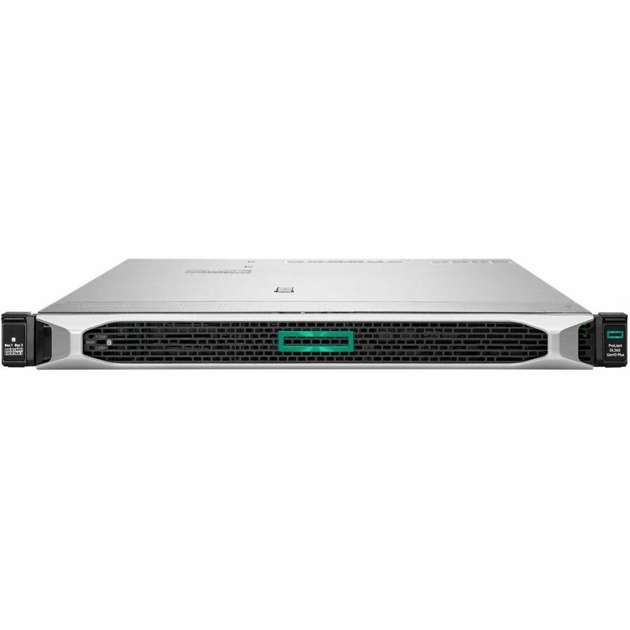 HPE ProLiant DL360 G10 Plus 1U Rack Server - 1 x Intel Xeon Silver 4309Y 2.80 GHz - 64 GB RAM - 960 GB SSD - (2 x 480GB) SSD Configuration - 24Gb/s SAS, NVMe Controller