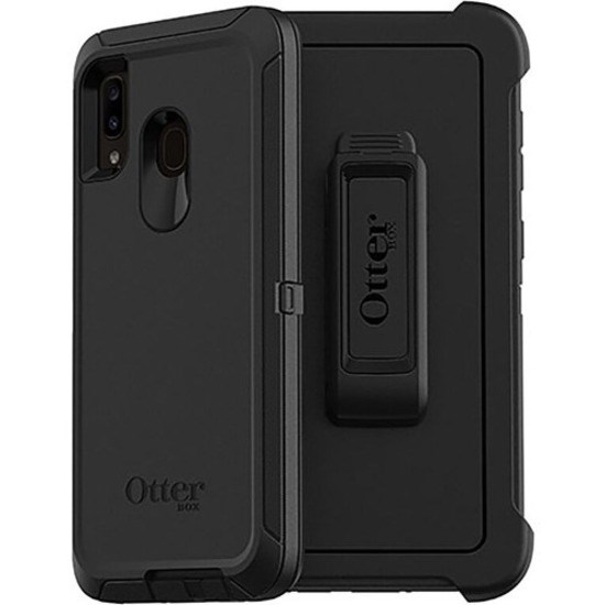 OtterBox Defender Carrying Case (Holster) Samsung Smartphone - Black