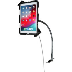 CTA Digital Quick-Release Security Gooseneck Car Mount for 7-14 Inch Tablets, including iPad 10.2-inch (7th/ 8th/ 9th Generation)