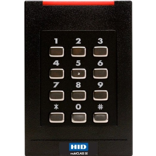 HID Contactless Smart Card Reader - Wall Switch Keypad