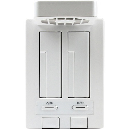 StarTech.com Drive Dock - USB 3.0 Type A, USB 3.0 Type B Host Interface - UASP Support External - White, Silver