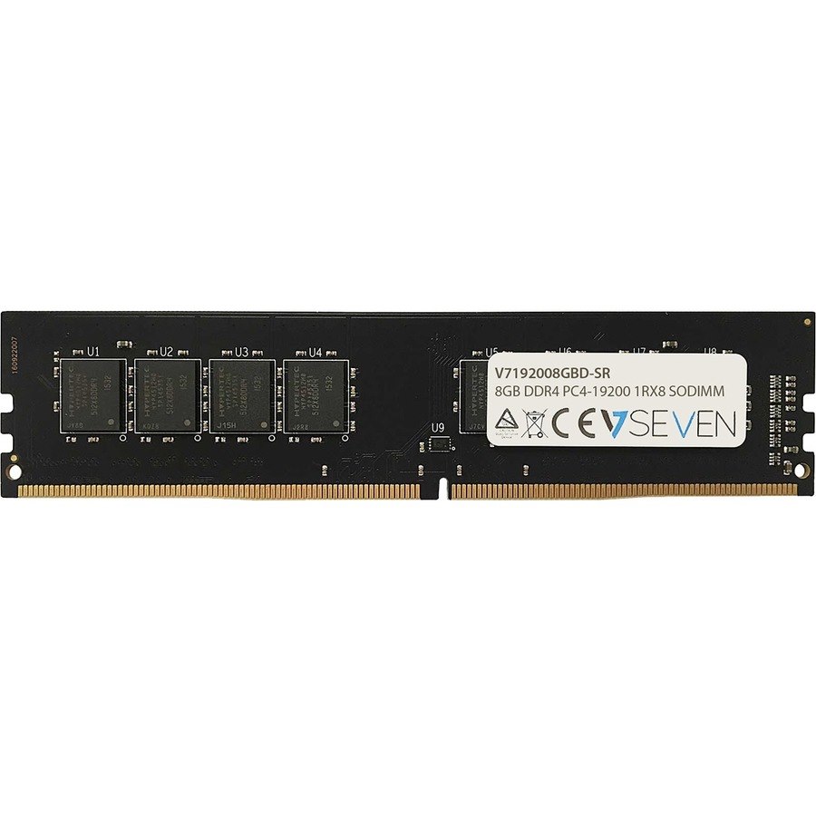 V7 8GB DDR4 PC4_19200 2400Mhz 1.8V DIMM Desktop Memory Module - V7192008GBD-SR