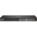 Aruba 6100 6100 24G 4SFP+ 24 Ports Ethernet Switch - Gigabit Ethernet, 10 Gigabit Ethernet - 10/100/1000Base-T, 10GBase-X