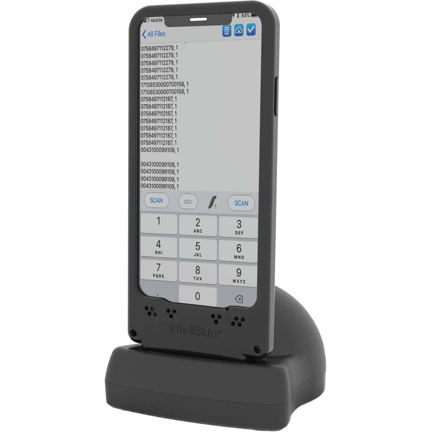 Socket Mobile DuraSled DS820 - 1D/2D Linear Barcode Plus QR Code Scanner