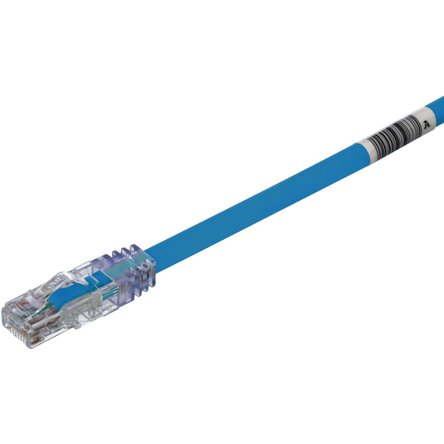 Panduit Cat 6A 24 AWG UTP Copper Patch Cord, 7 ft, Blue