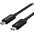 Plugable Thunderbolt 3 Cable 40Gbps Supports 60W (20V, 3A) Charging