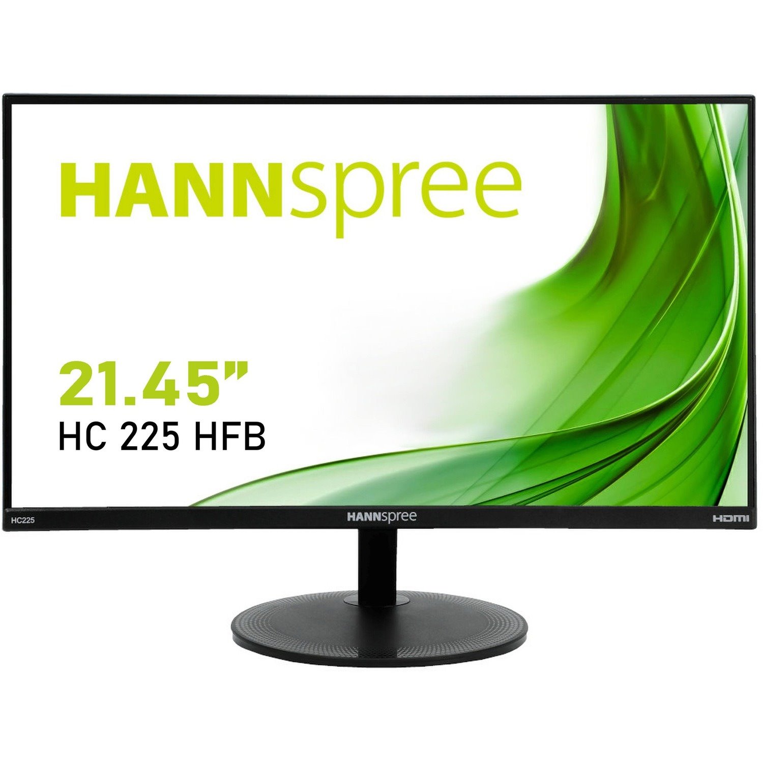 Hannspree HC225HFB 54.5 cm (21.5") Full HD LED LCD Monitor - 16:9 - Black