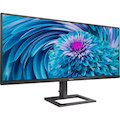 Philips 345E2LE 34" UW-QHD WLED LCD Monitor - 21:9 - Textured Black