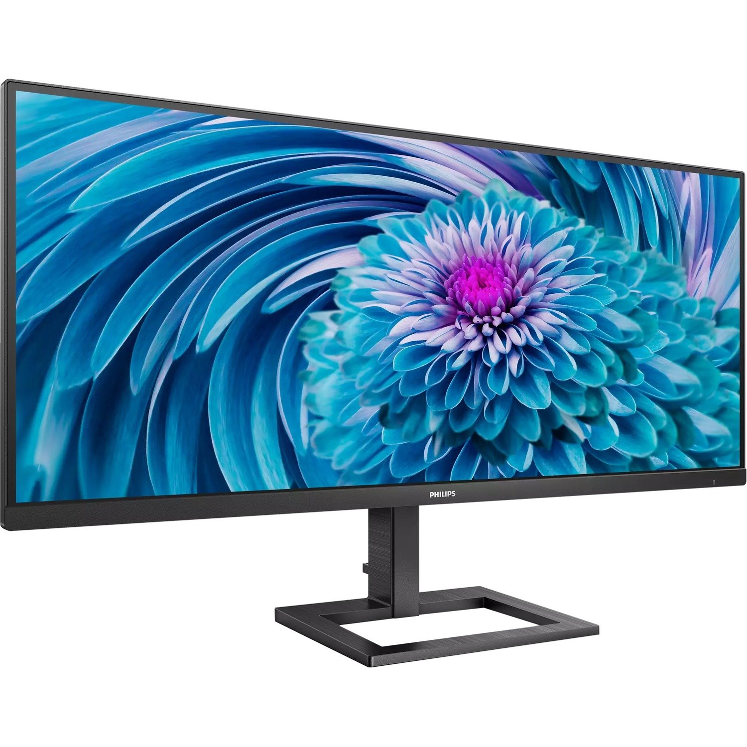 Philips 345E2LE 34" UW-QHD WLED LCD Monitor - 21:9 - Textured Black