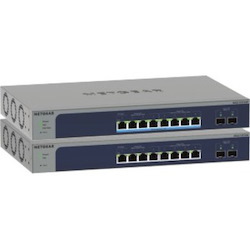 Netgear MS510TXUP 8 Ports Manageable Ethernet Switch - 2.5 Gigabit Ethernet, 10 Gigabit Ethernet - 2.5GBase-T, 10GBase-T, 10GBase-X