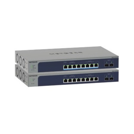 Netgear MS510TXUP 8 Ports Manageable Ethernet Switch - 2.5 Gigabit Ethernet, 10 Gigabit Ethernet - 2.5GBase-T, 10GBase-T, 10GBase-X