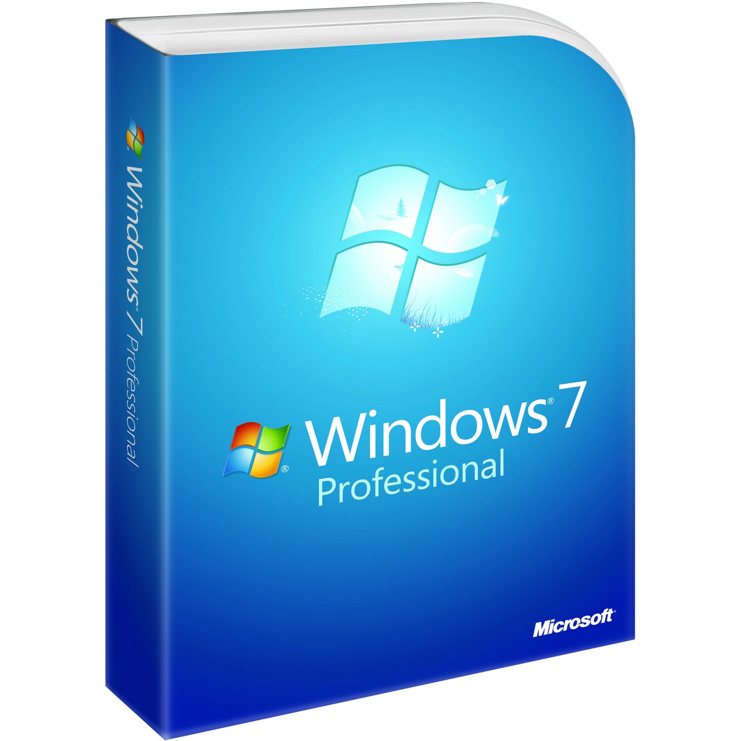 Microsoft Windows 7 Professional With Service Pack 1 64-bit - License and Media - 1 PC - OEM