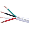 Monoprice 100ft 14AWG CL2 Rated 4-Conductor Loud Speaker Cable (For In-Wall Installation)