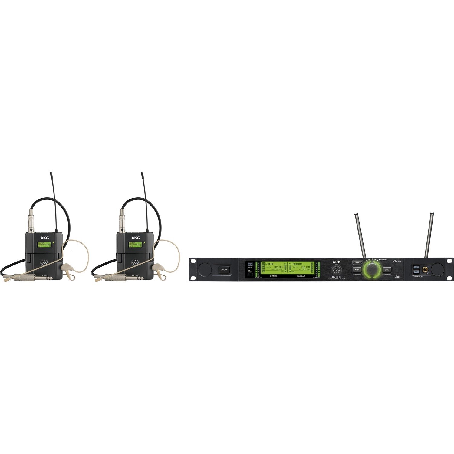 AKG DMS800 Performer Set Reference Digital Wireless Microphone System