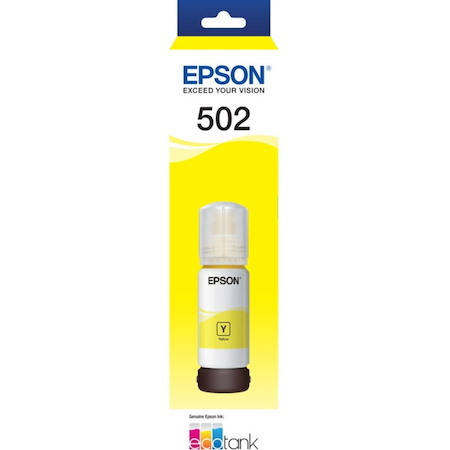 Epson T502 - EcoTank - Yellow Ink Bottle
