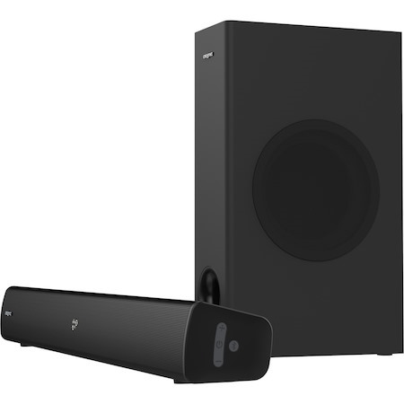 Creative Stage V2 2.1 Bluetooth Sound Bar Speaker - 80 W RMS - Black