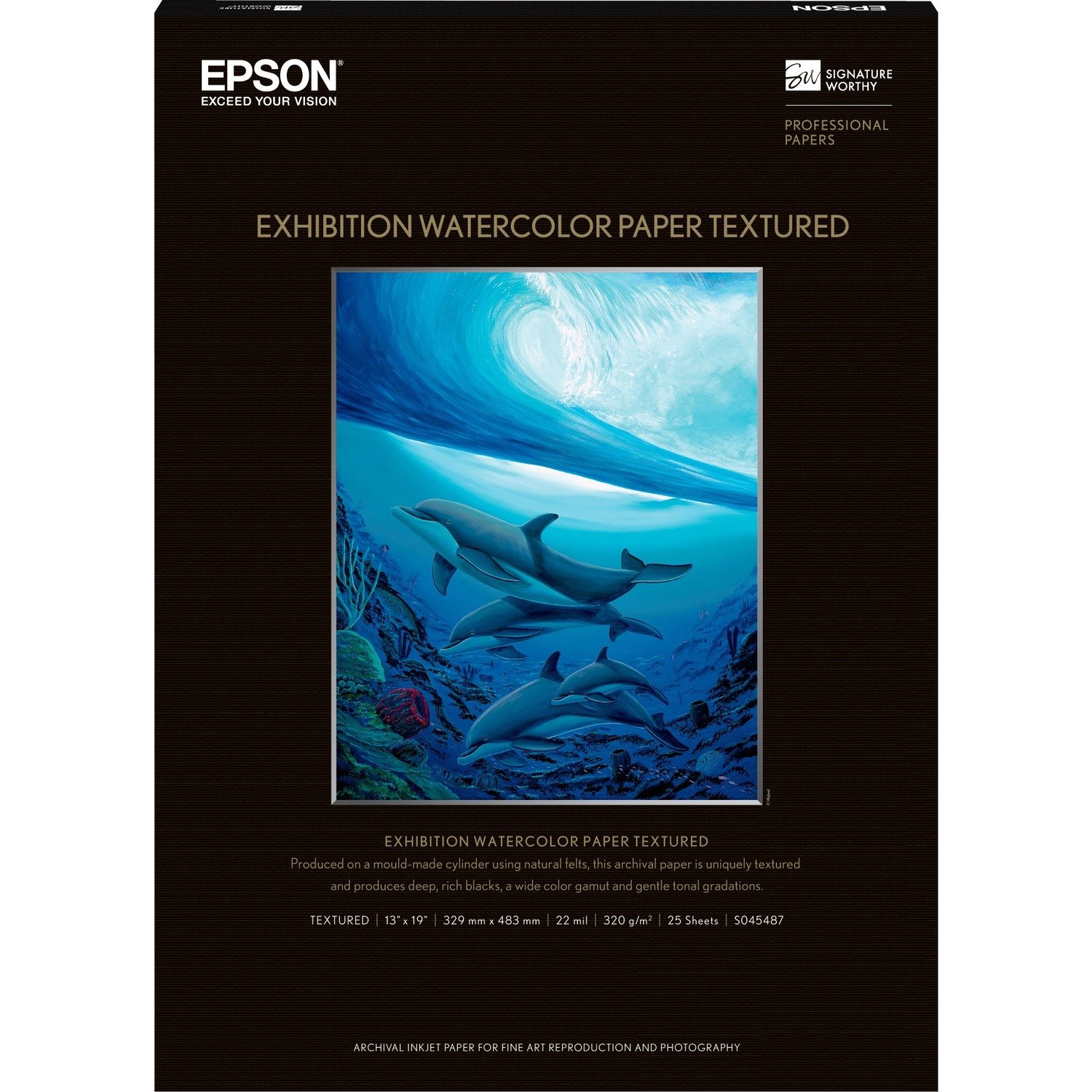 Epson Exhibition Watercolor Paper Textured