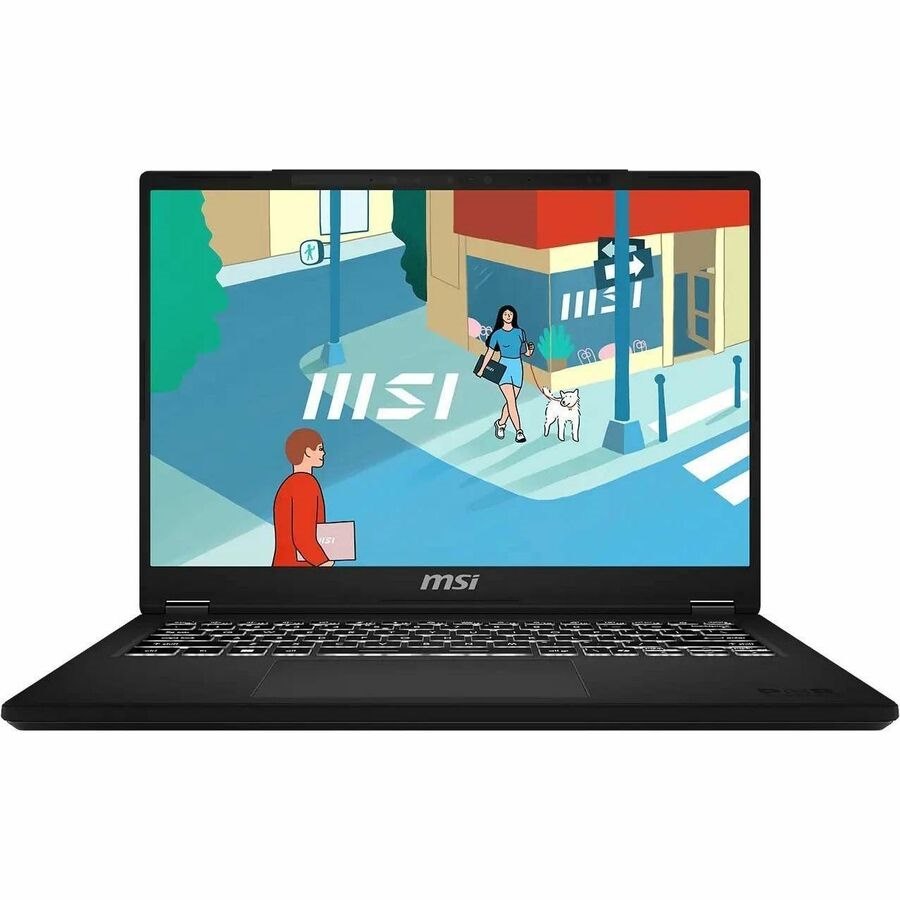 MSI Modern 14 H D13M Modern 14 H D13MG-224AU 14" Notebook - Full HD Plus - Intel Core i9 13th Gen i9-13900H - 16 GB - 1 TB SSD - Classic Black