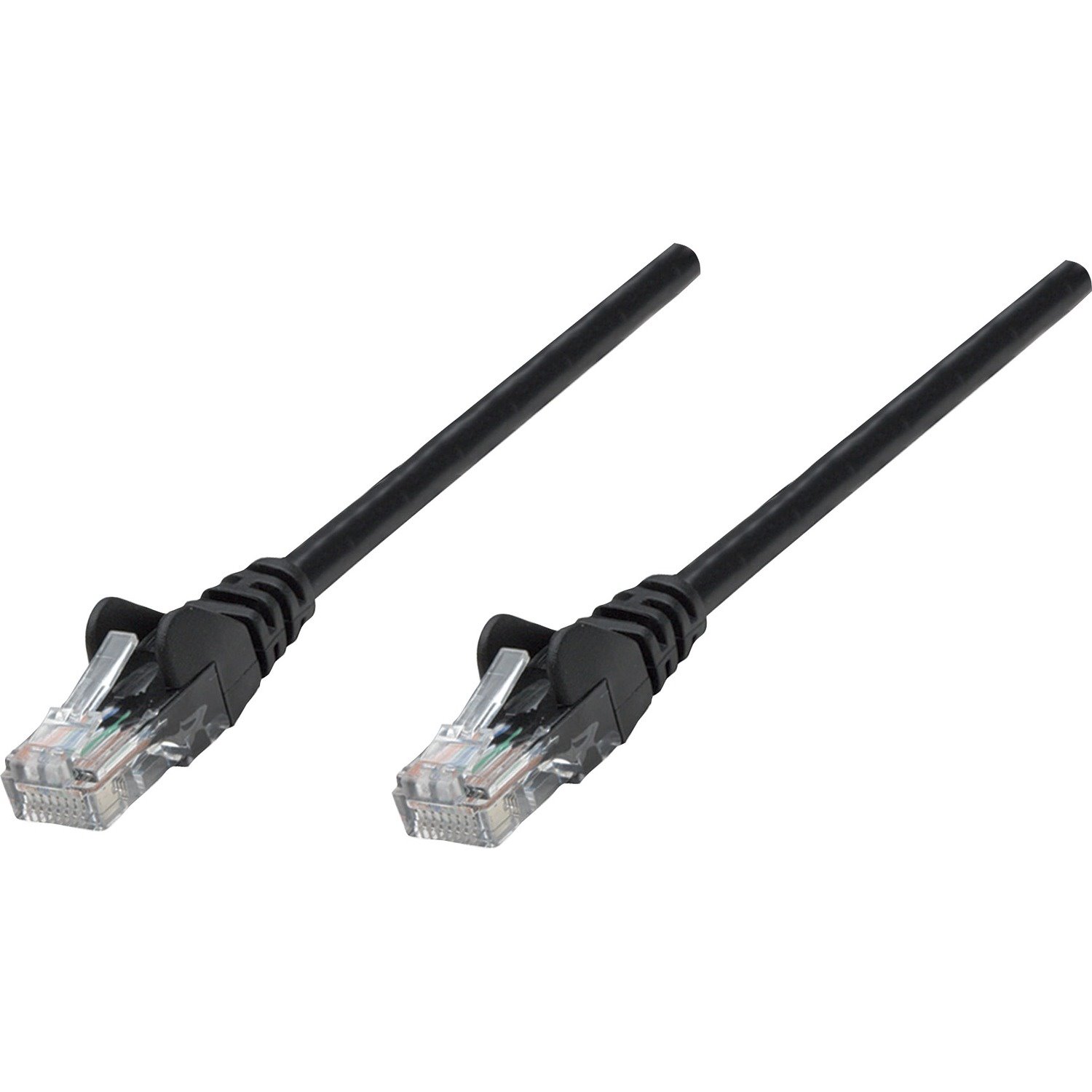 Intellinet 5 FT Black Cat5e Snagless Patch Cable