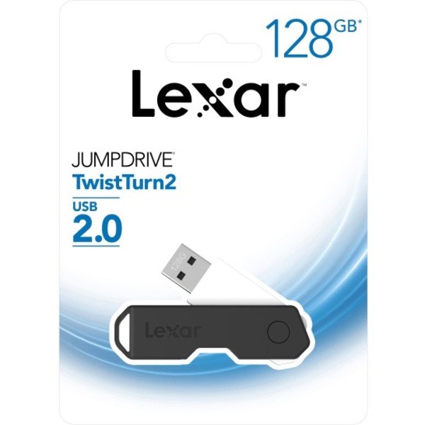 Lexar 128GB JumpDrive TwistTurn2 USB 2.0 Flash Drive