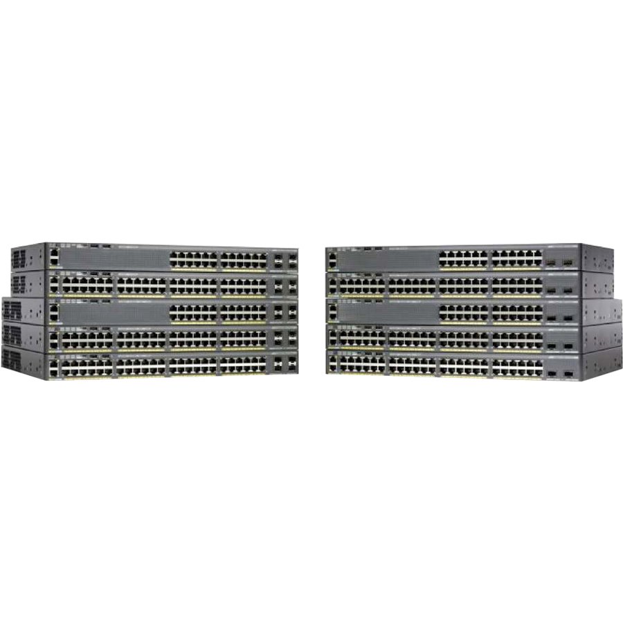 Cisco Catalyst 2960-X 2960X-48FPS-L 48 Ports Manageable Ethernet Switch - Gigabit Ethernet - 10/100/1000Base-T