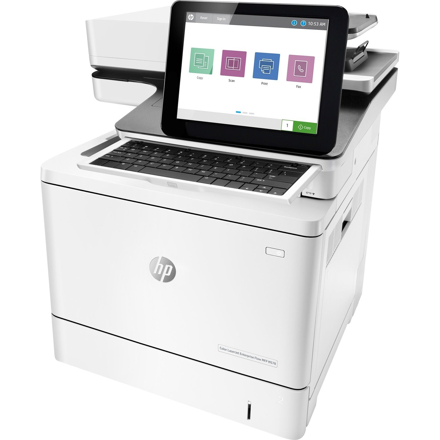 HP LaserJet Enterprise M578c Laser Multifunction Printer - Colour