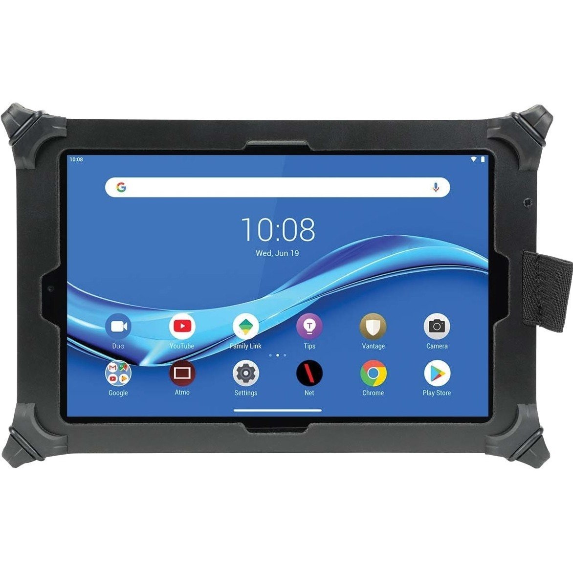 MOBILIS Resist Pack Rugged Carrying Case for 16 cm (6.3") to 26.2 cm (10.3") Lenovo Tab M10 FHD Plus (2nd Gen), Tab K10 Tablet - Black