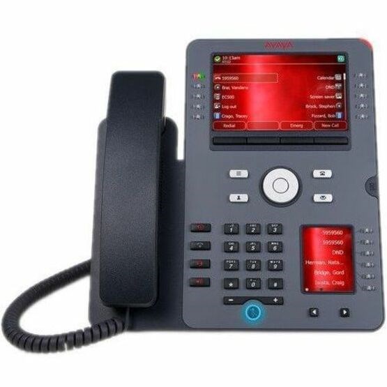 Avaya J189 IP Phone - Corded - Corded/Cordless - Bluetooth - Wall Mountable - Grey