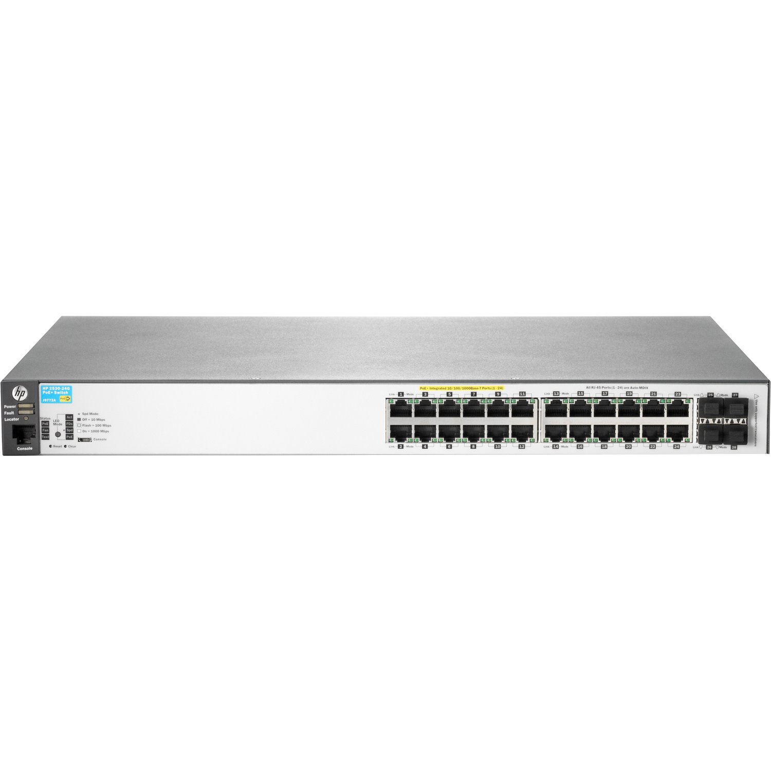 HPE Sourcing 2530 24-Ports PoE+ Ethernet Switch