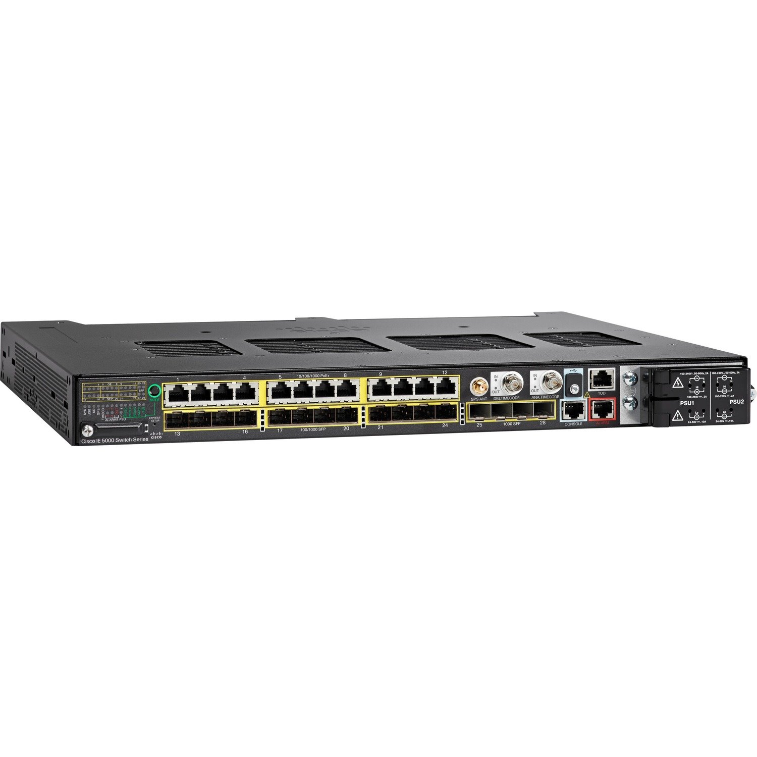 Cisco Industrial Ethernet IE-5000-16S12P Ethernet Switch