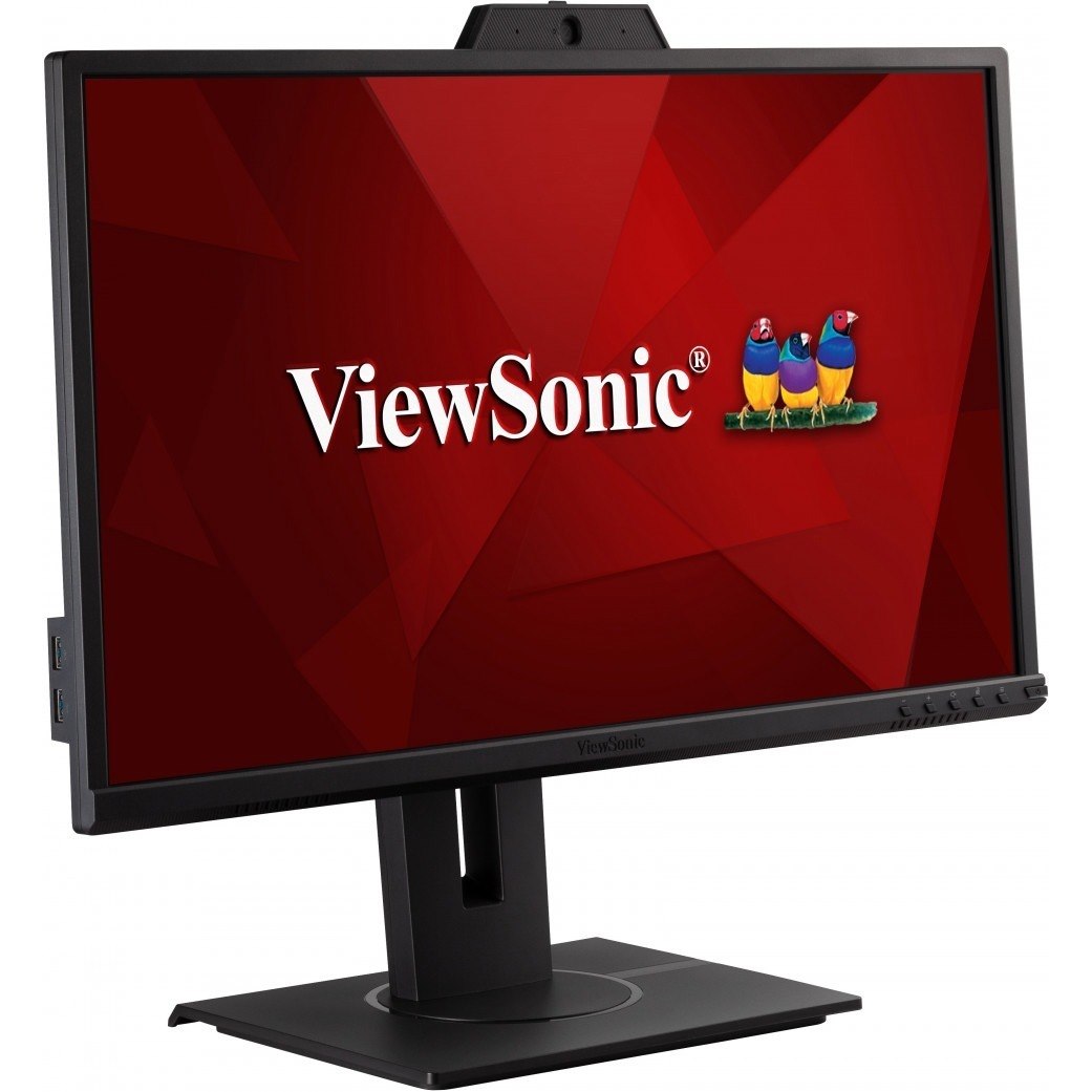 ViewSonic Graphic VG2440V 24" Class Webcam Full HD LED Monitor - 16:9 - Black