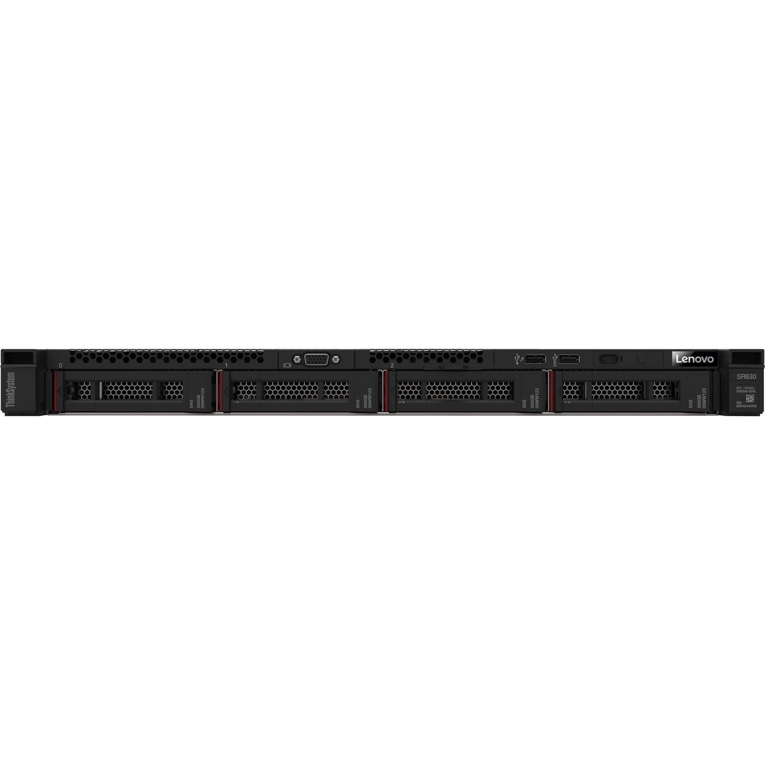 Lenovo ThinkSystem SR630 7X02A04RAU 1U Rack Server - 1 x Intel Xeon Gold 5115 2.40 GHz - 16 GB RAM - 12Gb/s SAS, Serial ATA/600 Controller