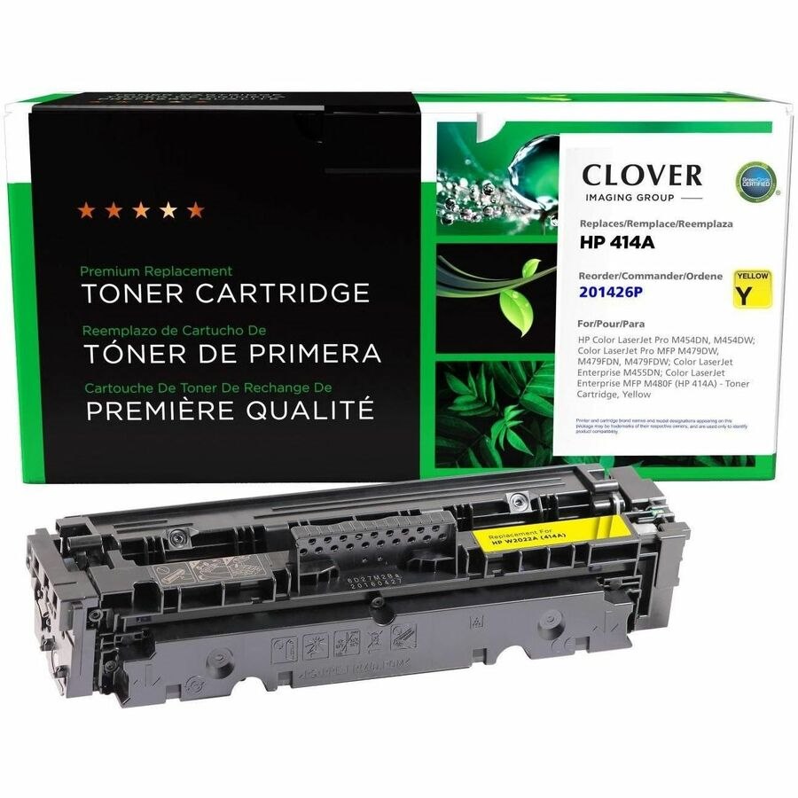 CIG Remanufactured Laser Toner Cartridge - Alternative for HP W2022A - Yellow Each