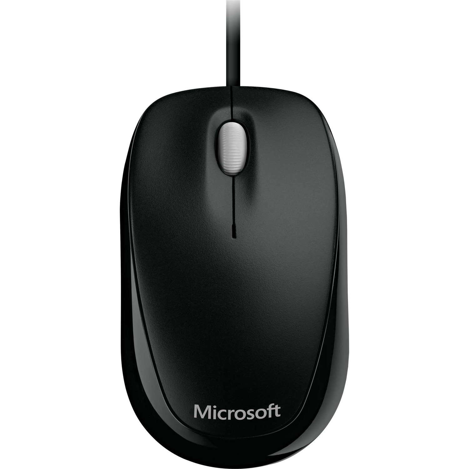 Microsoft Mouse - USB, PS/2 - Optical - 3 Programmable Button(s) - Black