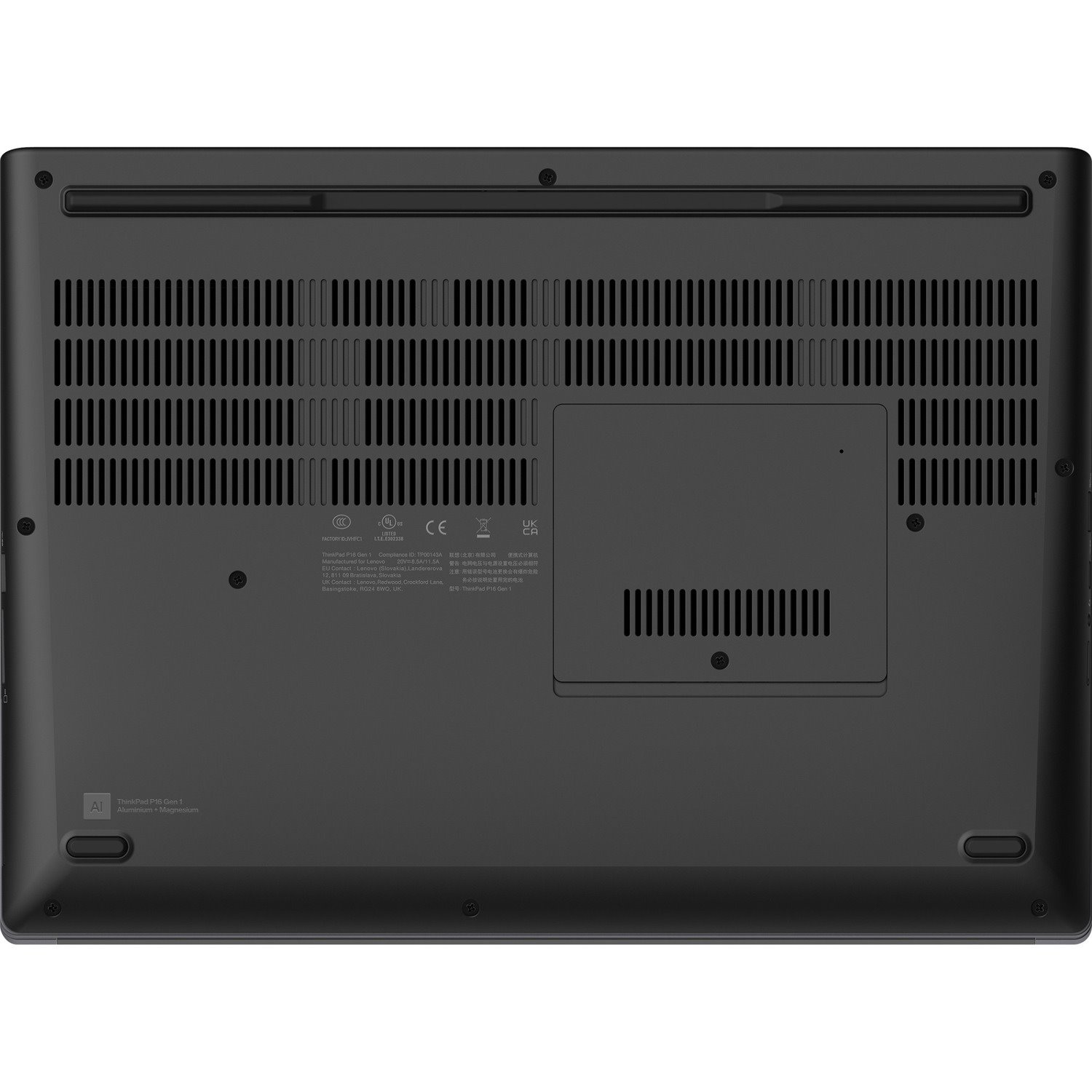 Lenovo ThinkPad P16 G1 21D6005SCA 16" Mobile Workstation - Intel Core i7 12th Gen i7-12800HX - 16 GB - 512 GB SSD - French Keyboard - Storm Gray