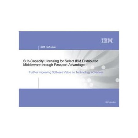 IBM Tivoli License Compliance Manager for IBM Software - Software Subscription and Support Renewal - 1 Value Unit - 1 Year